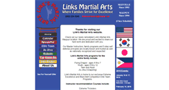 Desktop Screenshot of linksmartialarts.com